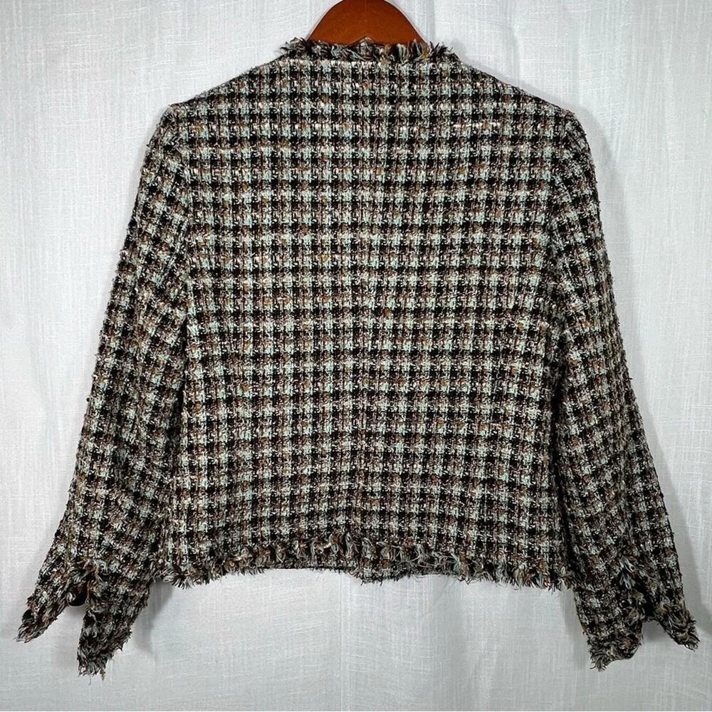 Boho Chic Tweed Style Jacket - Picture 8 of 10